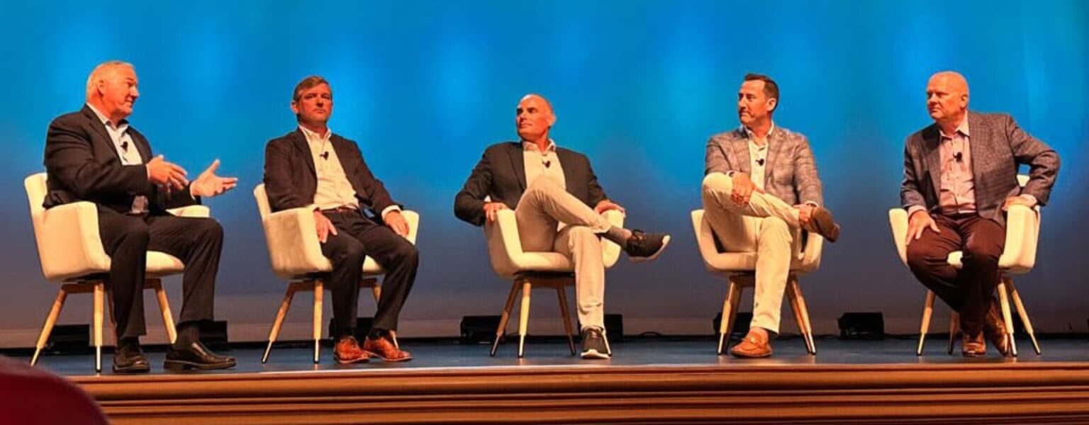 Aric Manion on stage