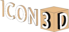 Icon 3D logo Icon 3D logo