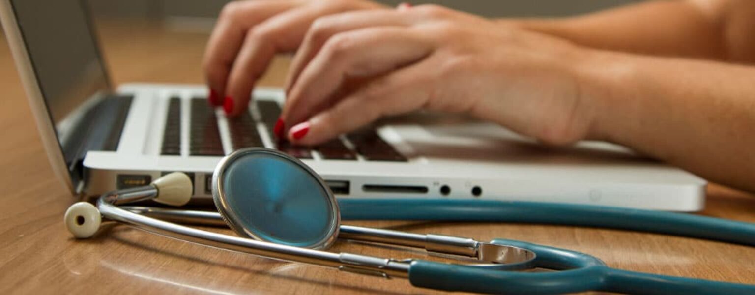 Healthcare document management on computer