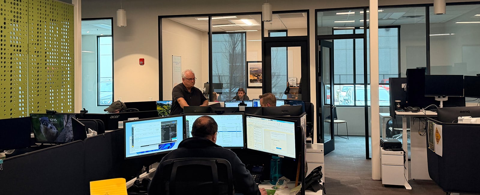 Kelley Create office with IT Support professionals working