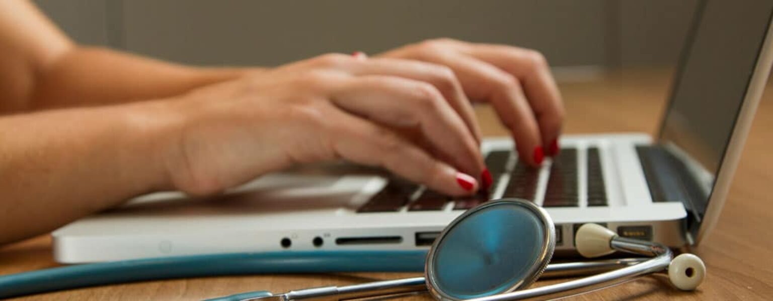 Small business owner entering HIPAA compliance